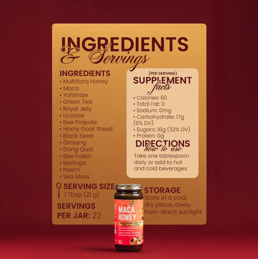 Natural Maca Honey